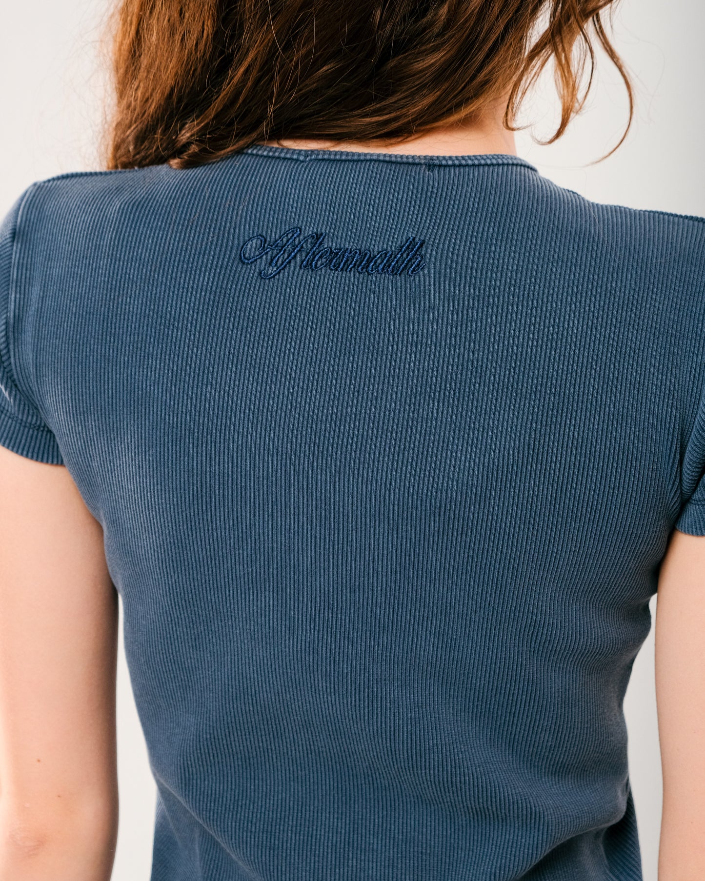 Navy Blue Washed Top